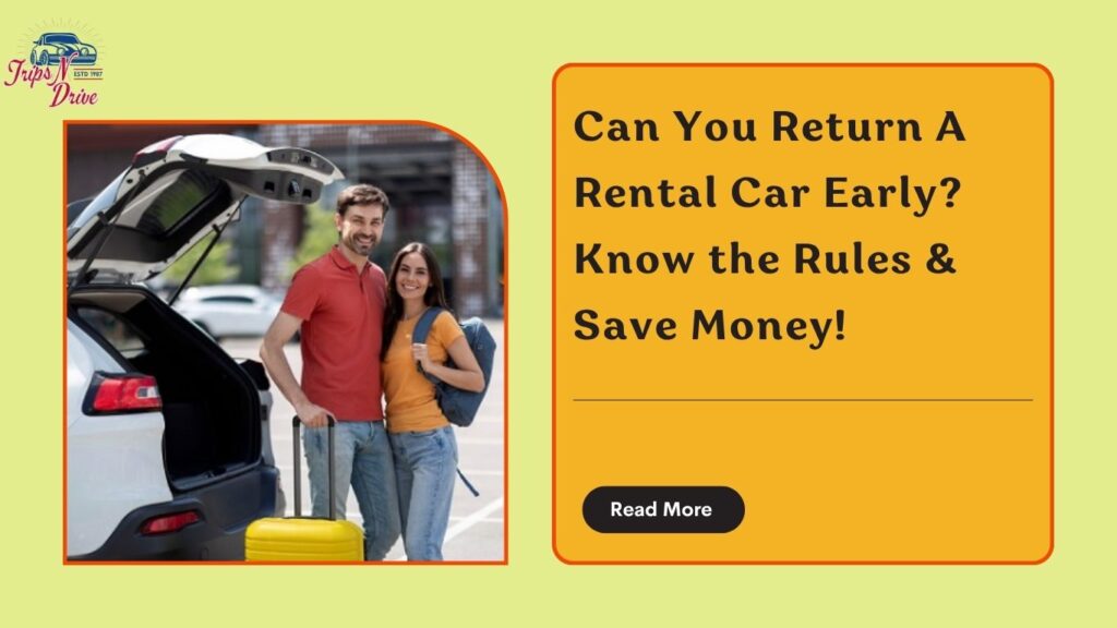 Can you return a rental car early