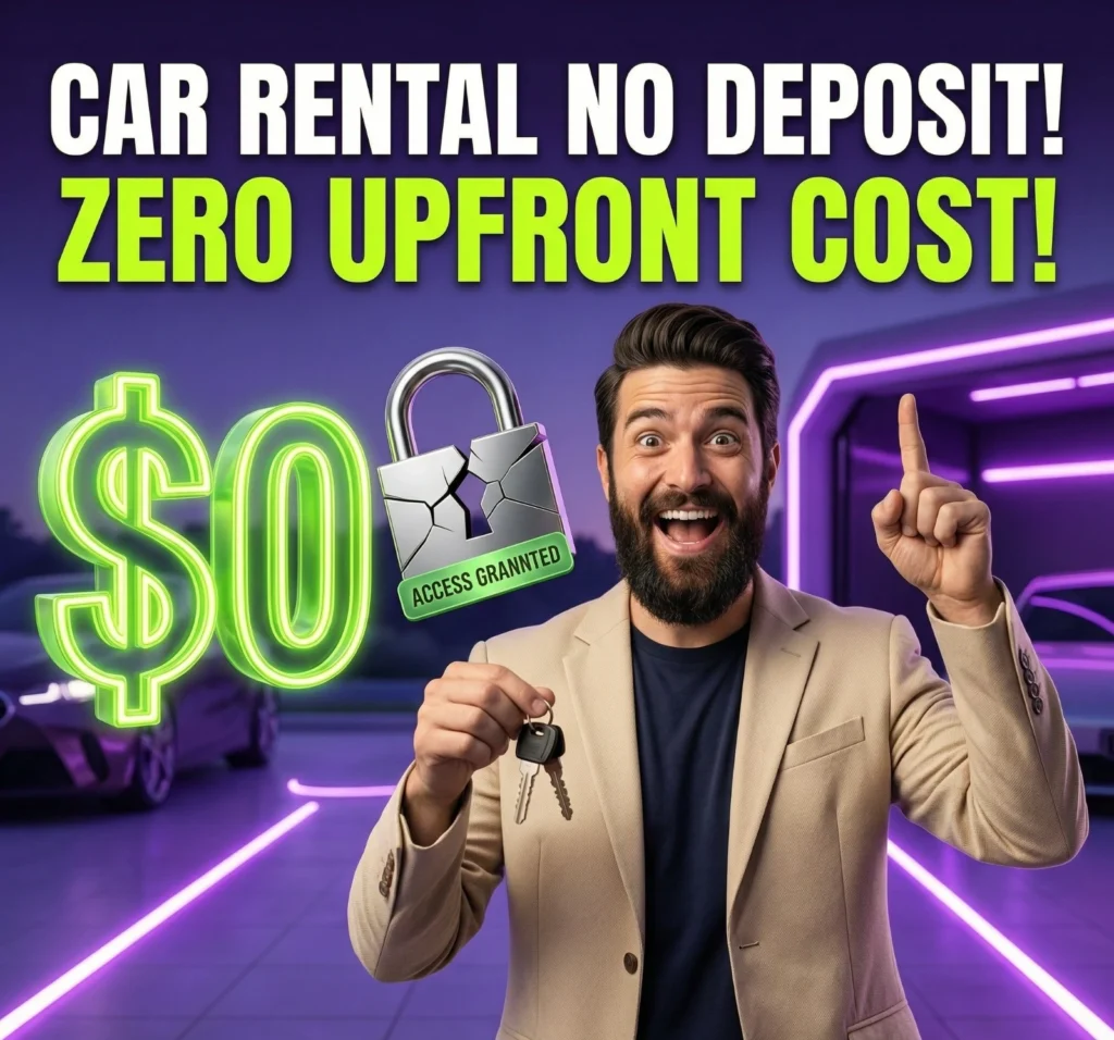 Car rental no deposit near me