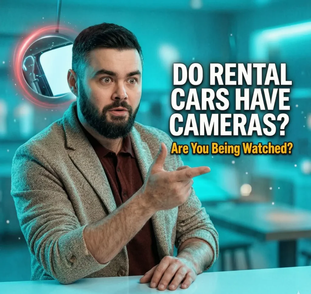 Do rental cars have camera inside