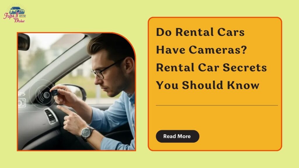 Do rental cars have cameras