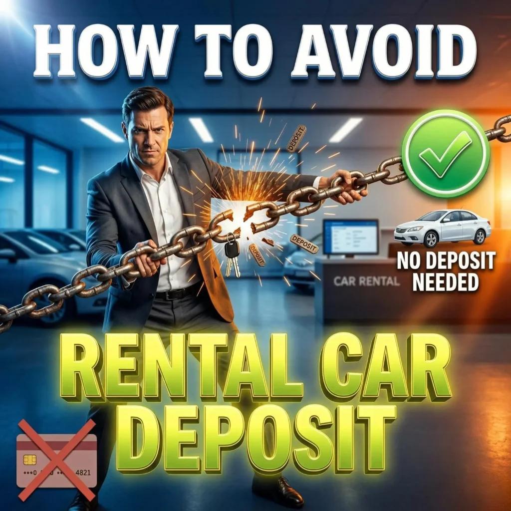 Do you have to leave a deposit when renting a car