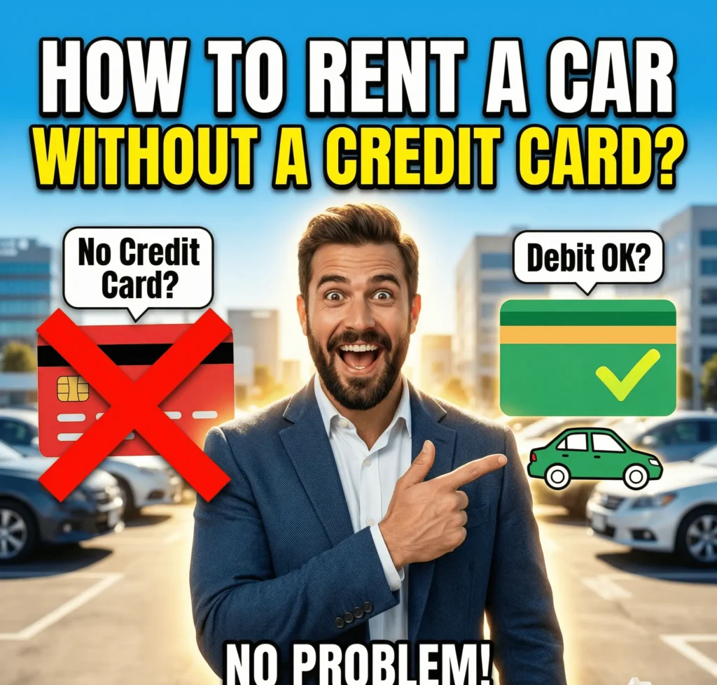 How to rent a car without a credit card in italy